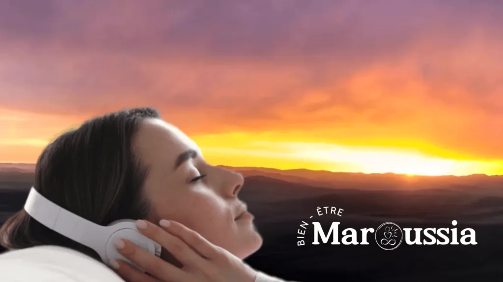 Expérience de relaxation profonde avec la lampe hypnagogique Lucia N°3, détente et méditation guidée à L'Escale (04)